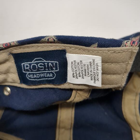 Rosin Headwear Slideback 5 Panel Cap Multicolor One Size Adjustable Outdoor - Picture 9 of 9